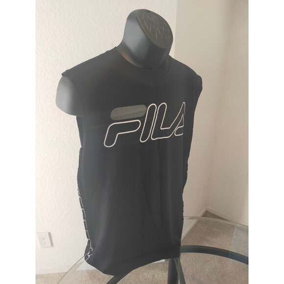 Fila Black Tank Top Shirt Size Medium Brand New! - Picture 7 of 10